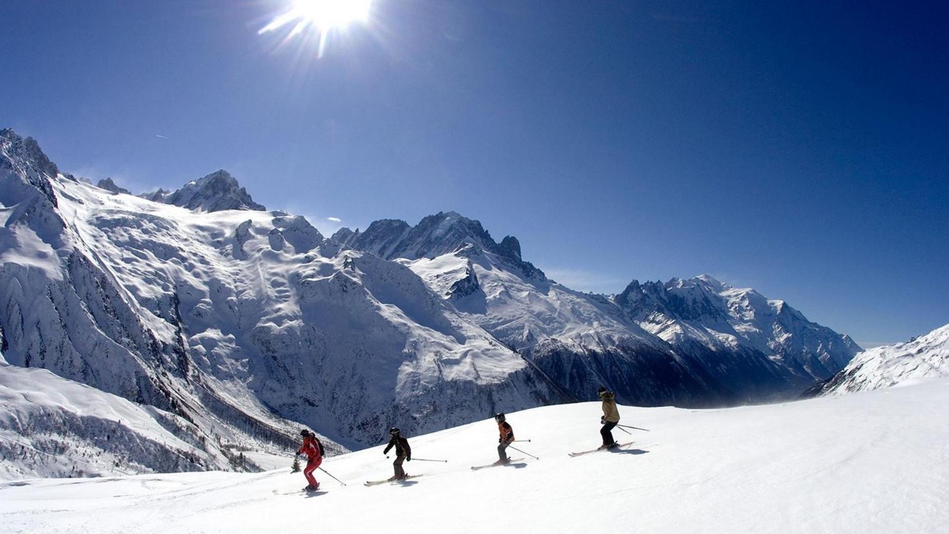 Apartment Blanc Neige 2 Chamonix Exterior foto